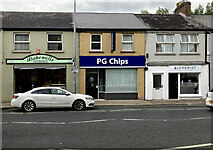 H4572 : P G Chips, Omagh by Kenneth  Allen