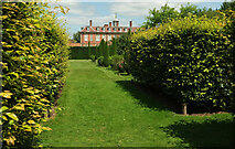 SO9463 : Hanbury Hall gardens by Derek Harper
