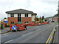 Work on Catteshall Lane, Godalming