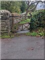 SO4703 : Churchyard entrance gate, Llanishen, Monmouthshire by Jaggery