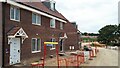 New homes under construction, Harrison Way, Rownhams