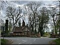 Lodge at entrance to Little Glemham Park