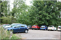 TQ7531 : Car park on Cranbrook Road, Gill's Green by David Howard