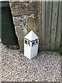 Old Bridge Marker on Brook Street, Hebden