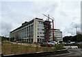 Flats under construction, Warley