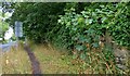 Otley, Farnley Lane, stone post