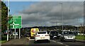 A21 approaching Comber Road Roundabout