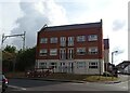 Flats near railway, Rayleigh