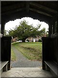 SU5385 : St Michael, Blewbury: porch by Basher Eyre