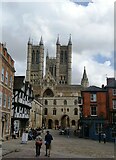 SK9771 : Lincoln Cathedral by pam fray