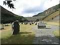 SN9264 : Standing stones at the Elan Valley visitor centre by Gareth James