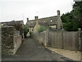 The rear of Millbank, Northleach