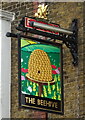 Sign for the Beehive, Brentford