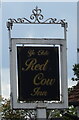 Sign for Ye Olde Red Cow Inn, Slough