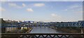 NZ2463 : View NE along the Tyne from King Edward VII Bridge by Luke Shaw