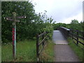 Footbridge over the Jubilee River 