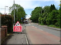 Roadworks on Barkham Road (B3349)