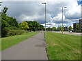 Path beside Popley Way, Basingstoke