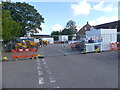 Construction work on part of carpark