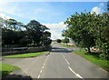 The A386 at Burrough Road Northam