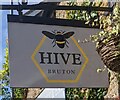 Hive Bruton name sign