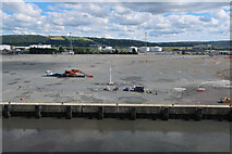 J3677 : Quayside, Belfast Harbour by Hugh Venables