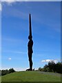 NZ2657 : Angel of the North - Side view by Rob Farrow