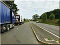 SJ5528 : Layby on the northbound A49 near Weston by David Dixon