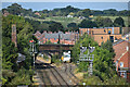 Railway north from Shrewsbury, looking to Ellesmere Road bridge