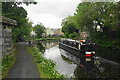 Narrowboat on the Leeds and Liverpool Canal