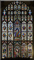 TL8563 : West Window, St Mary's church, Bury St Edmunds by Julian P Guffogg