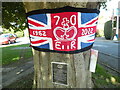 SP8700 : Banner and Notice on a tree at Chequers Corner, Prestwood by David Hillas