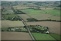 Brickyard Farm and A 157 west of Baumber: aerial 2022