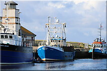 NX1898 : "Q-Varl" Girvan Harbour by Billy McCrorie
