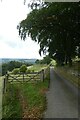 Gate beside the road near High Low