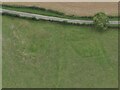 Possible Moated site off Calceby Lane: aerial 2022