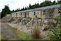 NY8545 : Beaumont Lead Mine building & bouse-teams by Andrew Curtis