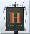 Sign for the Hurley House Hotel