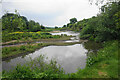 Spurn Clough joining the River Calder