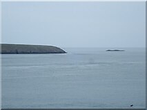 SM7025 : Headland at the northern end of Ramsey Island by Eirian Evans