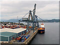 NS2777 : Cranes at Clydeport Container terminal by David Dixon