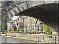 Canalside houses in Brecon