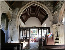 SK8858 : St Peter's church, Norton Disney, interior looking east by Jonathan Thacker