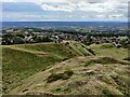 Overlooking the village of Cleehill