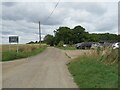 TL3431 : Driveway to Hyde Hall Farm, near Buntingford by Malc McDonald