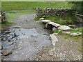 NY6927 : The Pennine Way crossing Great Rundale Beck by Dave Kelly