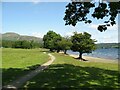 SD3095 : The Cumbria Way beside Coniston Water by Adrian Taylor