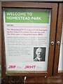 SE5952 : Welcome to Homestead Park Information Board by David Hillas