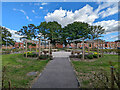 Area with benches, Forge Wood, Crawley