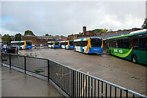 SU4829 : Winchester bus station by John Lucas